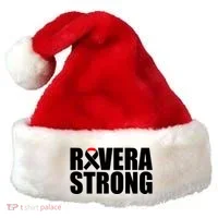 Rivera Strong Squamous Cell Carcinoma Awareness Santa Hat thumb 0