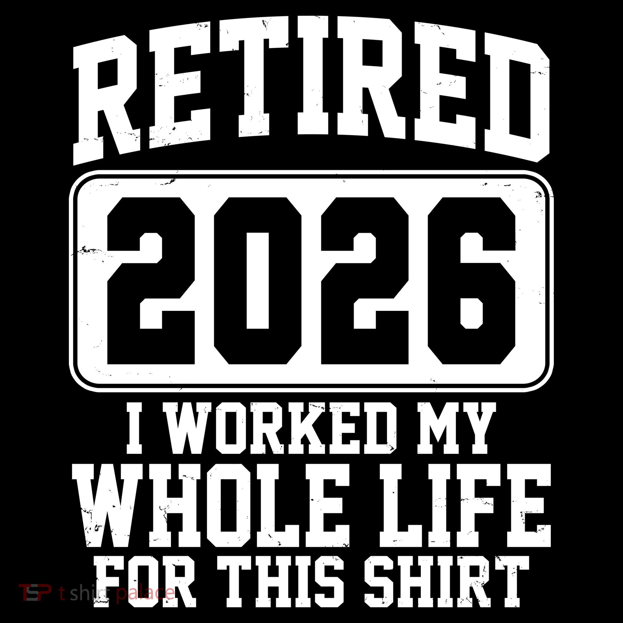 Retired I Worked My Whole Life For This 2026 Women's Hoodie