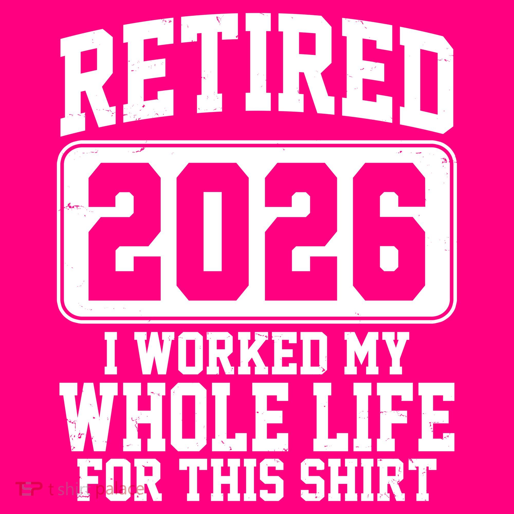 Retired I Worked My Whole Life For This 2026 Mousepad