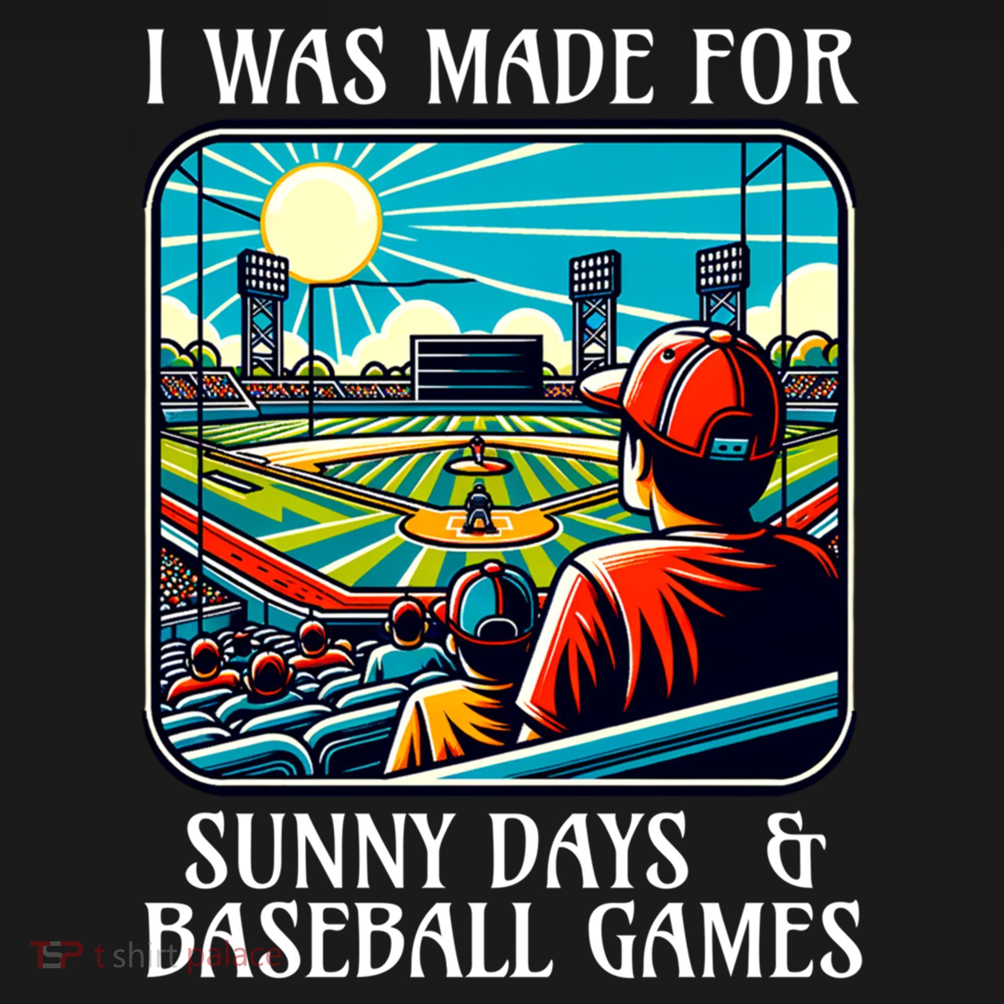Retro I Was Made Sunny Days And Baseball Games Summer Funny Gift Ornament