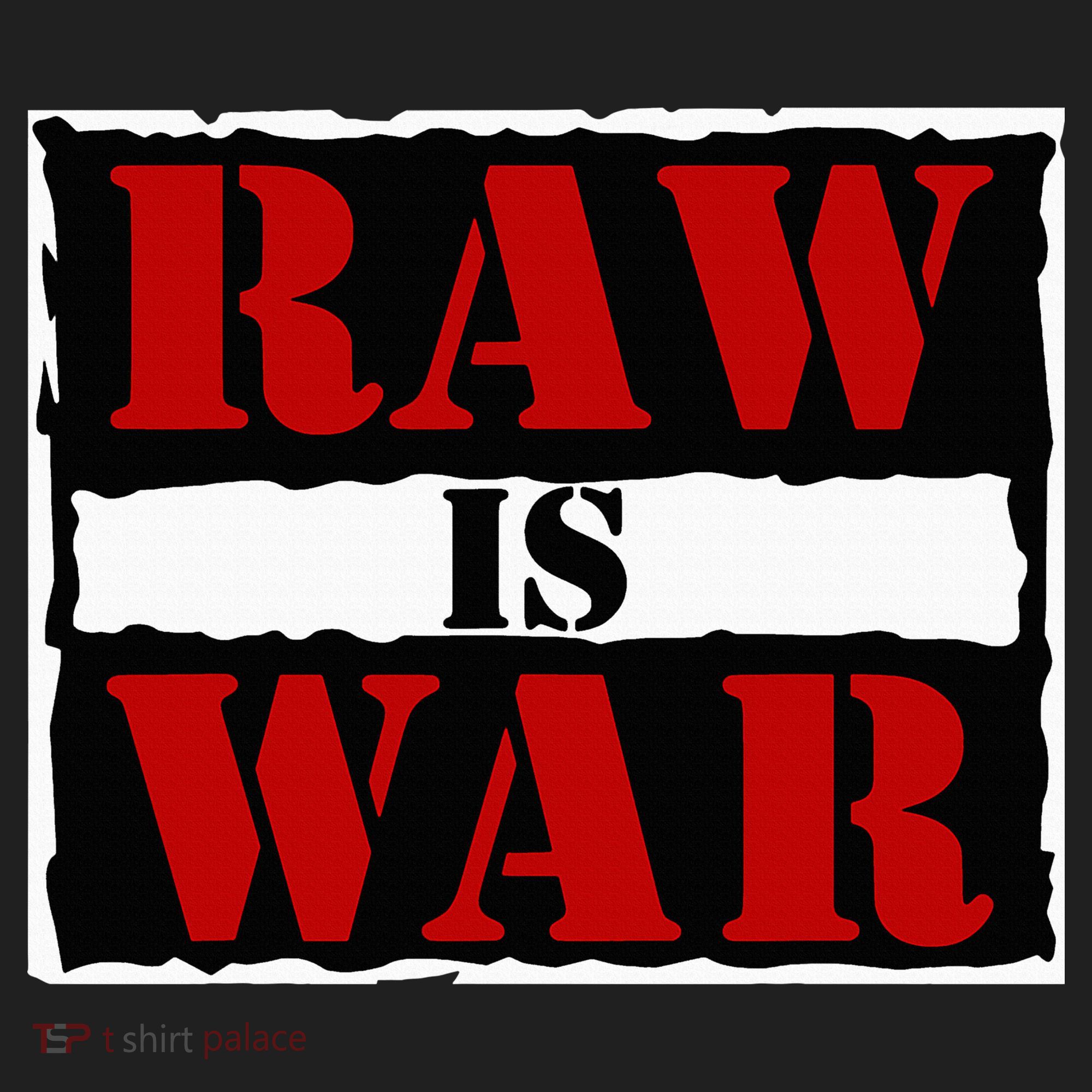 Raw Is War Golf Towel