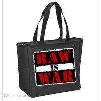 Raw Is War Tote Bag thumb 2