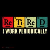 Retired I Work Periodically Science Chemistry Bucket Hat thumb 4