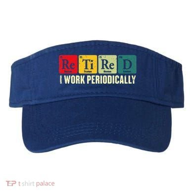 Retired I Work Periodically Science Chemistry Visor