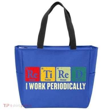 Retired I Work Periodically Science Chemistry Tote Bag
