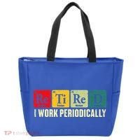 Retired I Work Periodically Science Chemistry Tote Bag thumb 0