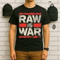 Raw Is War Pro Wrestling Famous Vintage 90s Art T-Shirt thumb 6