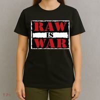 Raw Is War Pro Wrestling Famous Vintage 90s Art T-Shirt thumb 4