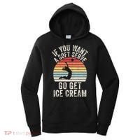 Retro If You Want A Soft Serve Go Get Ice Cream Volleyball Women's Hoodie thumb 0