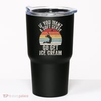 Retro If You Want A Soft Serve Go Get Ice Cream Volleyball Tumbler thumb 0