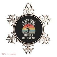 Retro If You Want A Soft Serve Go Get Ice Cream Volleyball Ornament thumb 0