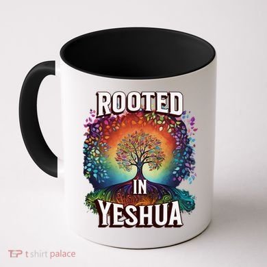 Rooted In Yeshua Meaningful Gift Coffee Mug