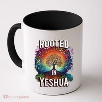 Rooted In Yeshua Meaningful Gift Coffee Mug thumb 0