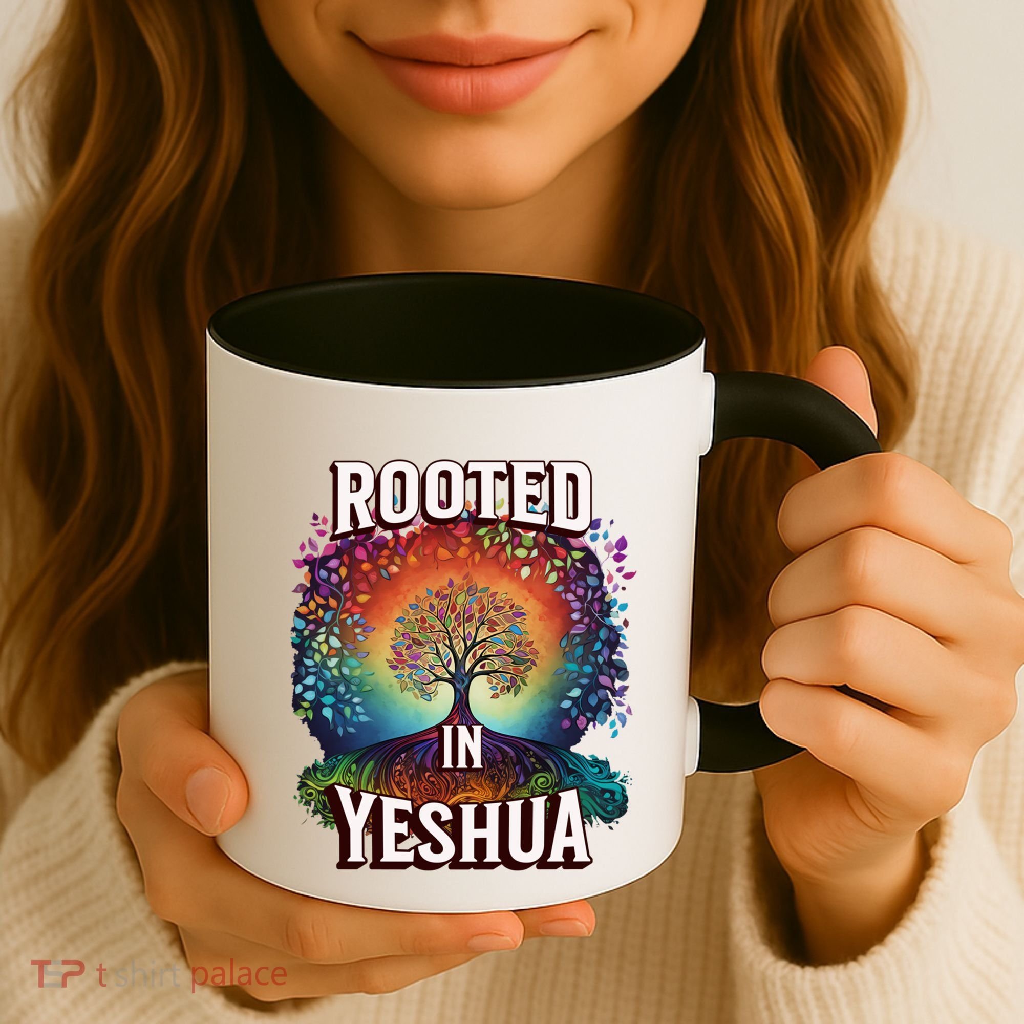 Rooted In Yeshua Meaningful Gift Coffee Mug