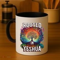 Rooted In Yeshua Meaningful Gift Coffee Mug thumb 4