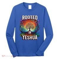 Rooted In Yeshua Meaningful Gift Long Sleeve Shirt thumb 0