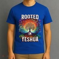 Rooted In Yeshua Meaningful Gift T-Shirt thumb 3