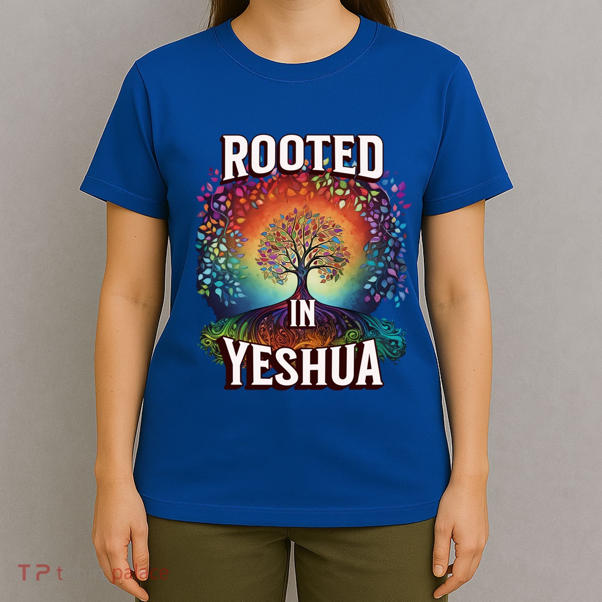 Rooted In Yeshua Meaningful Gift T-Shirt