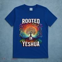 Rooted In Yeshua Meaningful Gift T-Shirt thumb 5