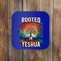 Rooted In Yeshua Meaningful Gift Coaster thumb 0