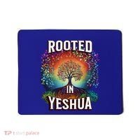 Rooted In Yeshua Meaningful Gift Mousepad thumb 0