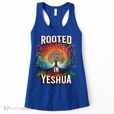Rooted In Yeshua Meaningful Gift Women's Tank Top