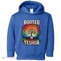 Rooted In Yeshua Meaningful Gift Toddler Hoodie thumb 0
