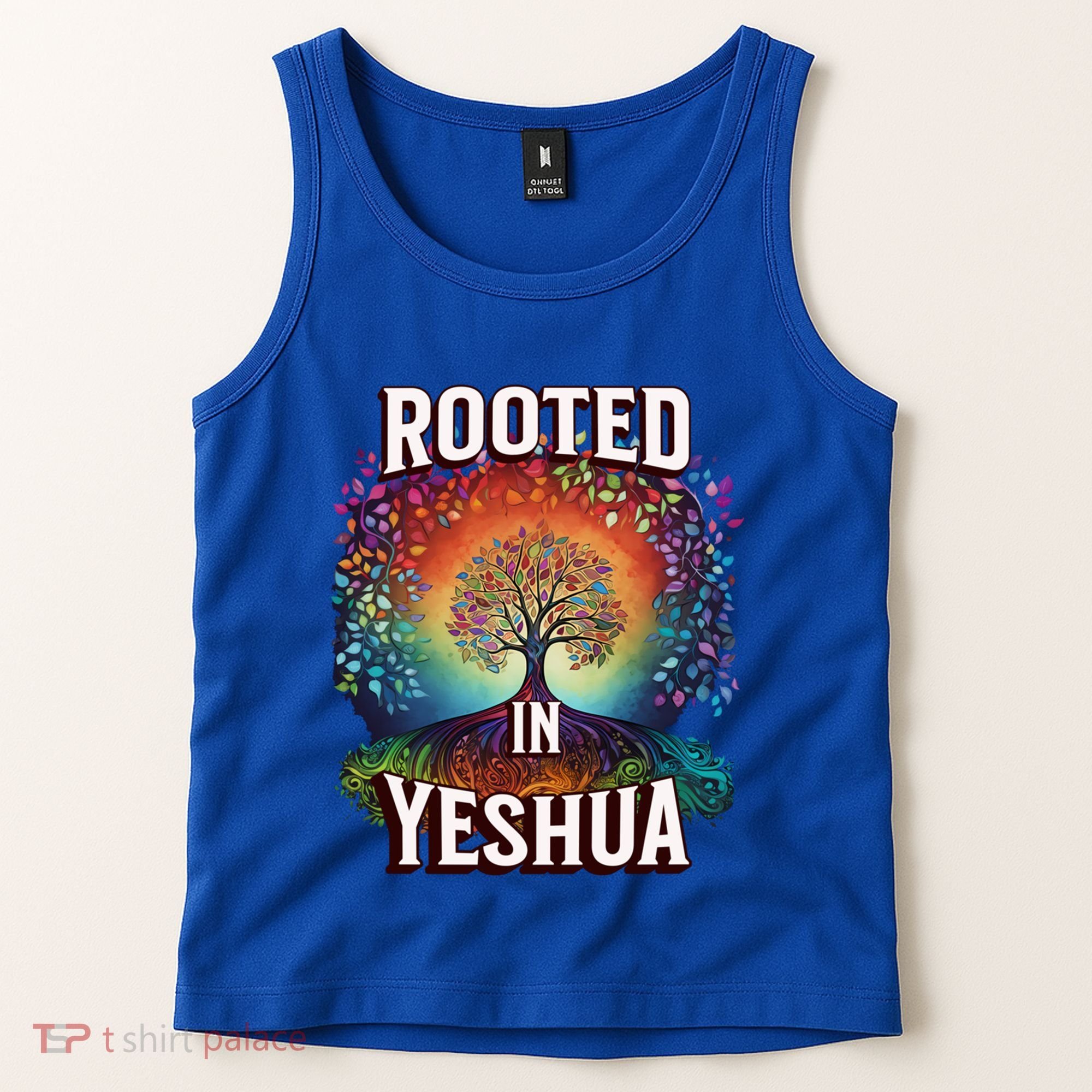 Rooted In Yeshua Meaningful Gift Tank Top
