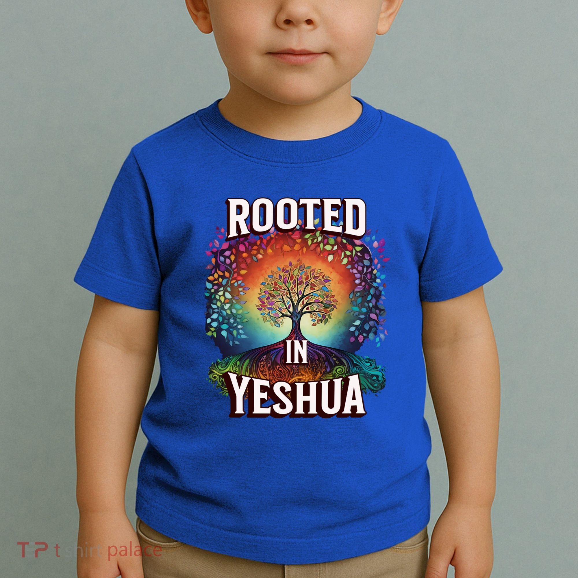 Rooted In Yeshua Meaningful Gift Toddler T-Shirt