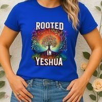 Rooted In Yeshua Meaningful Gift Women's T-Shirt thumb 2