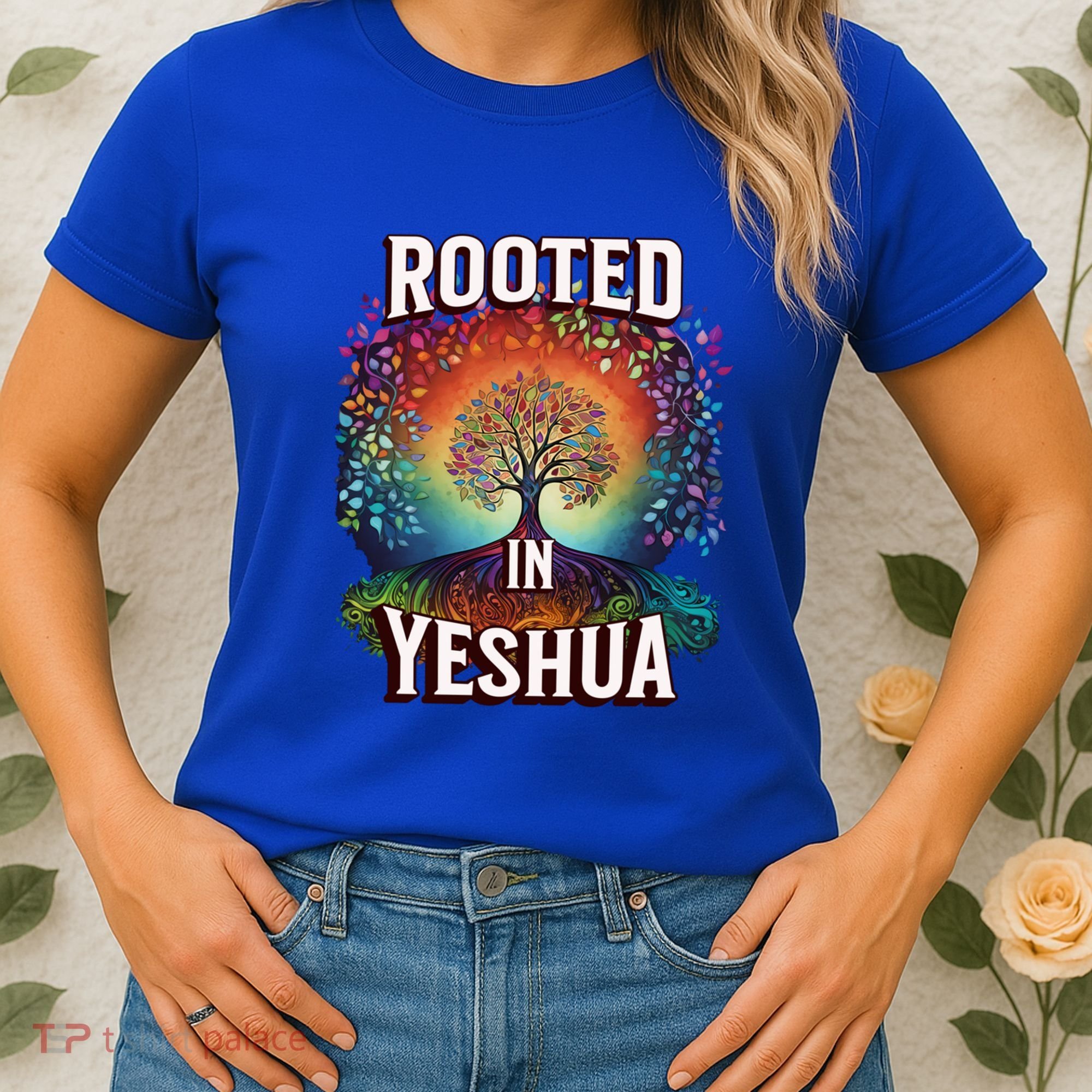 Rooted In Yeshua Meaningful Gift Women's T-Shirt