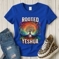 Rooted In Yeshua Meaningful Gift Women's T-Shirt thumb 3