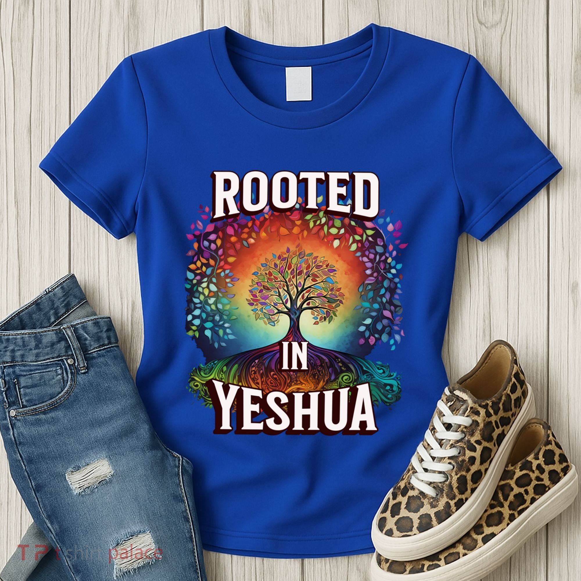 Rooted In Yeshua Meaningful Gift Women's T-Shirt
