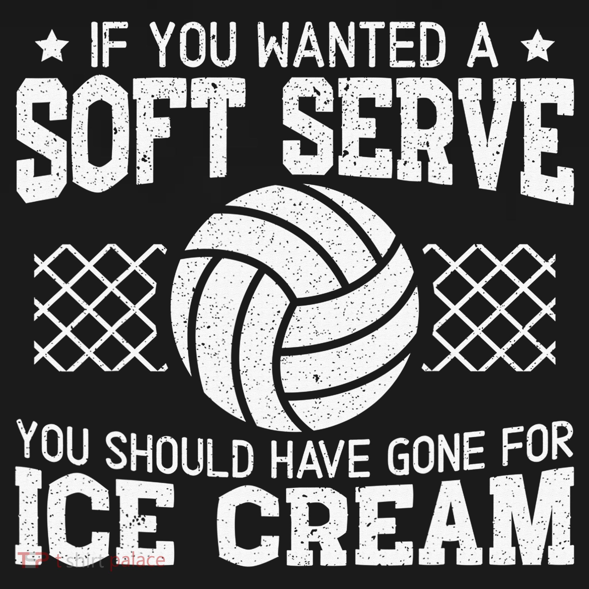 Retro If You Want A Soft Serve Go Get Ice Cream Volleyball Women's Tank Top