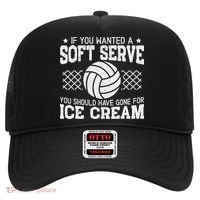 Retro If You Want A Soft Serve Go Get Ice Cream Volleyball Hat thumb 0