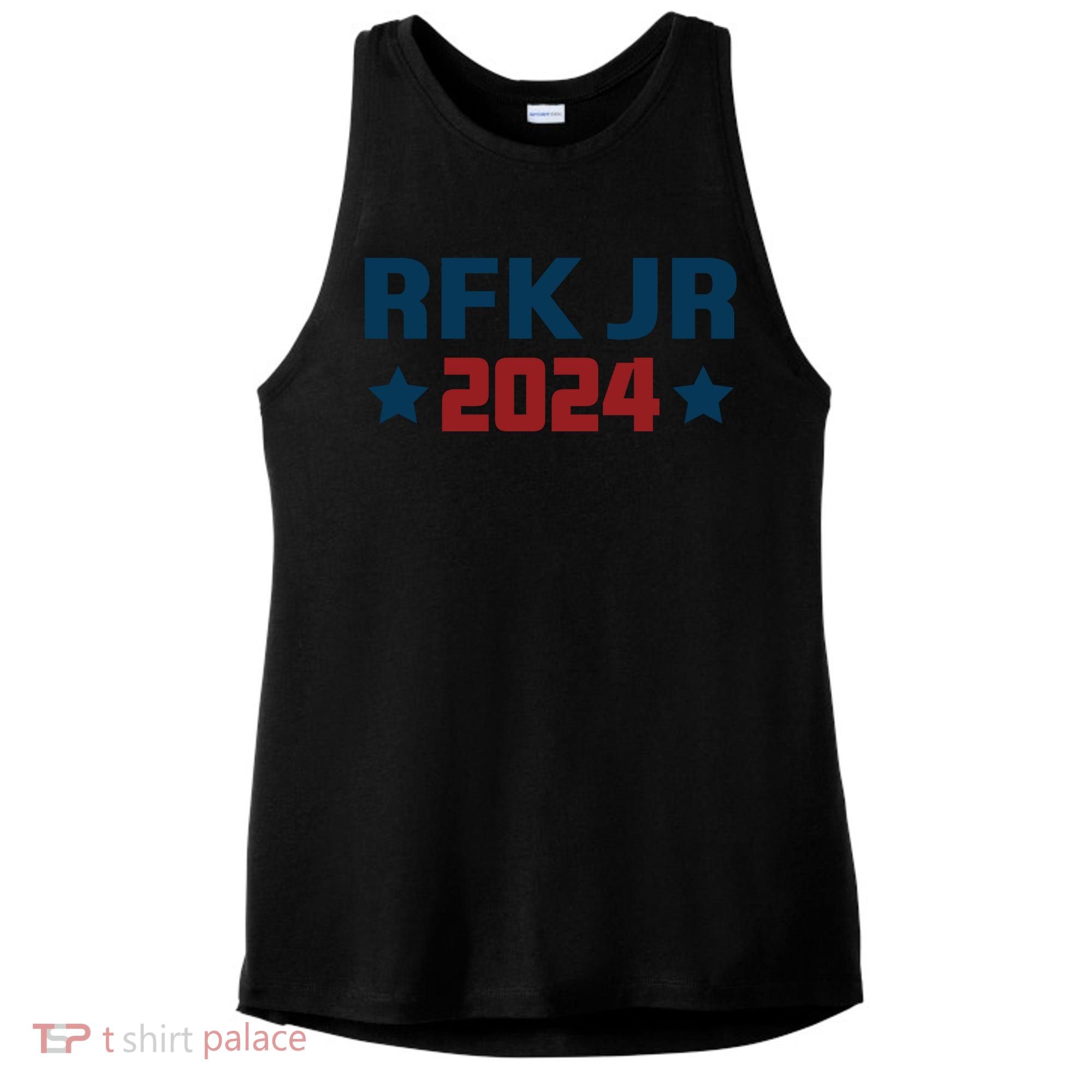 RFK Jr 2024 Vote Election Ladies PosiCharge Tri-Blend Wicking Tank
