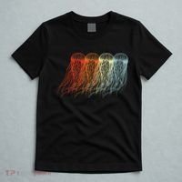 Retro Jellyfish 70s Ocean Sea Beach Animals Jelly T-Shirt thumb 5