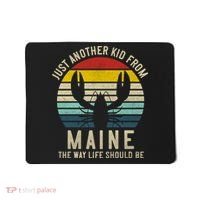 Retro Just A From Maine The Way Life Should Be! Mousepad thumb 0