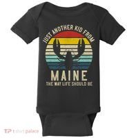 Retro Just A From Maine The Way Life Should Be! Baby Bodysuit thumb 0