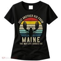 Retro Just A From Maine The Way Life Should Be! Women's T-Shirt thumb 0