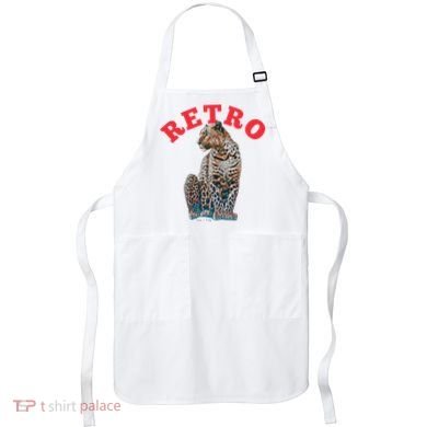Retro Jaguar Animal Oversized Apron