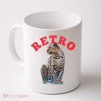 Retro Jaguar Animal Oversized Coffee Mug thumb 0