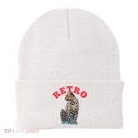 Retro Jaguar Animal Oversized Beanie thumb 0