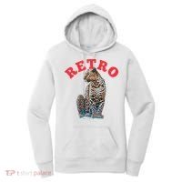 Retro Jaguar Animal Oversized Women's Hoodie thumb 0