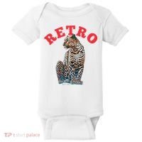 Retro Jaguar Animal Oversized Baby Bodysuit thumb 0