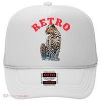 Retro Jaguar Animal Oversized Hat thumb 0