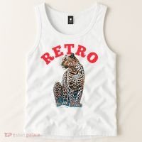 Retro Jaguar Animal Oversized Tank Top thumb 2