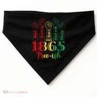 Resist Juneteenth African American Black History June 19th USA-Made Doggie Bandana thumb 0