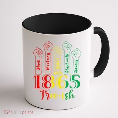 Resist Juneteenth African American Black History June 19th Coffee Mug back