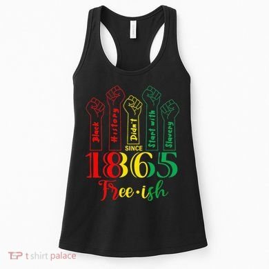 Resist Juneteenth African American Black History June 19th Women's Tank Top